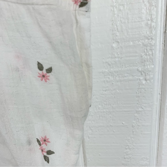 Lucky Brand Pink Floral Boxy Top Size L - Picture 9 of 10